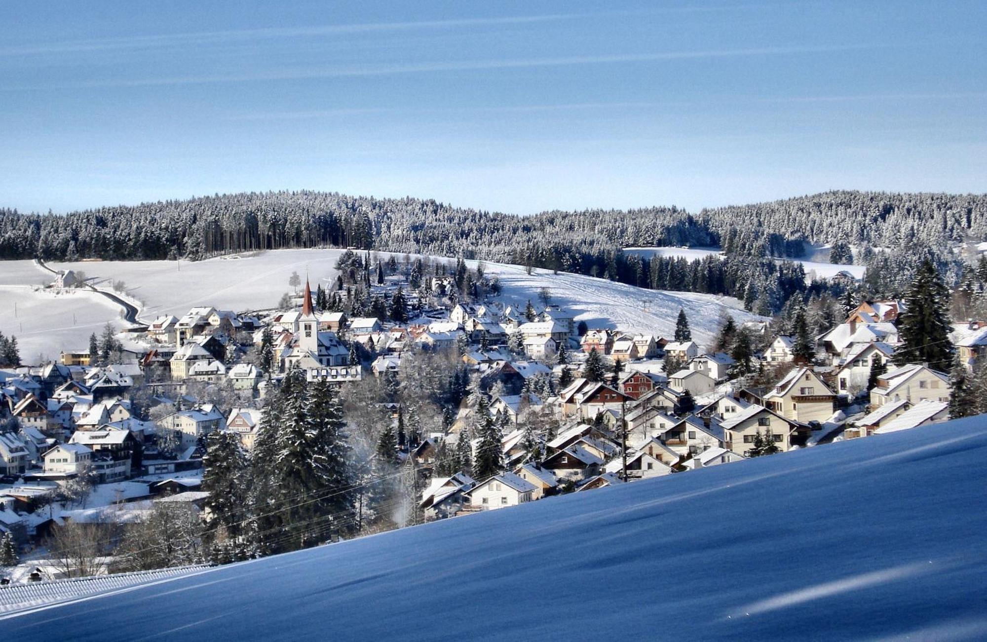 Ferienwohnungen Rebstock Schonach im Schwarzwald Bagian luar foto